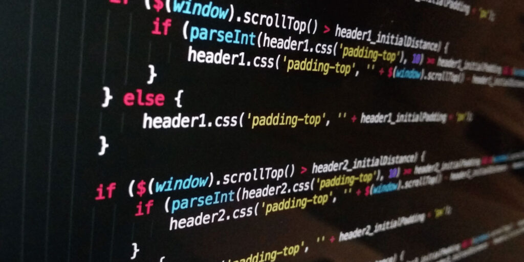 Código de programación
