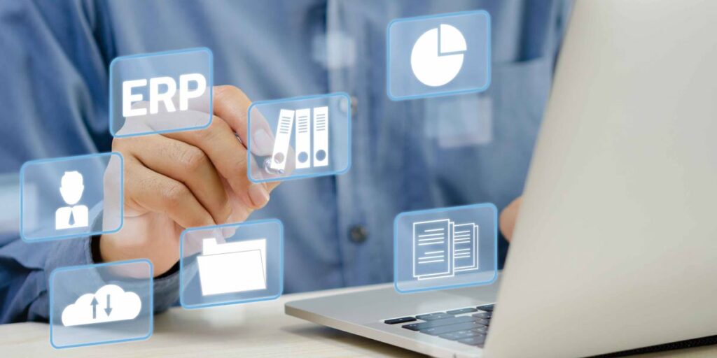 iconos sobre gestión de ventas online