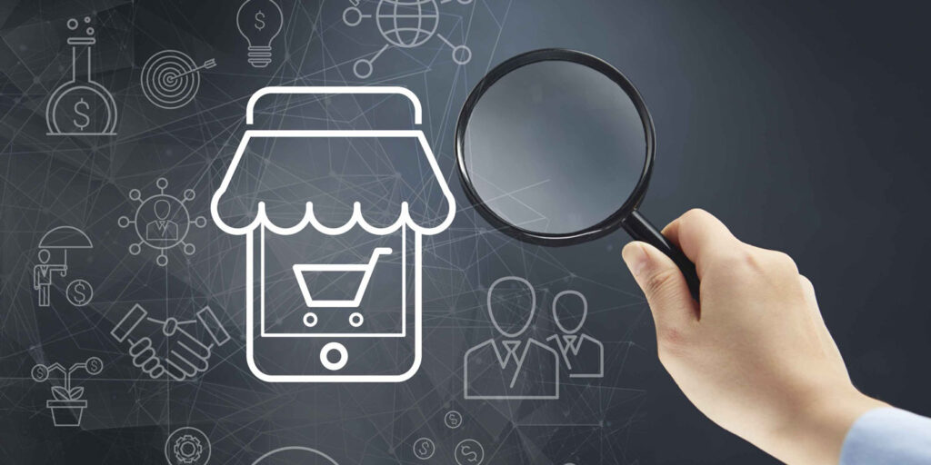 Descubre las tiendas online más rentables en este 2024 - icono representando tienda online