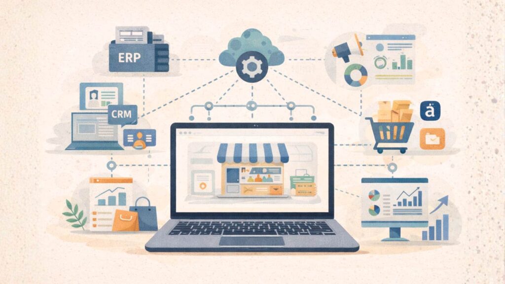 El papel de la integración en las plataformas ecommerce modernas