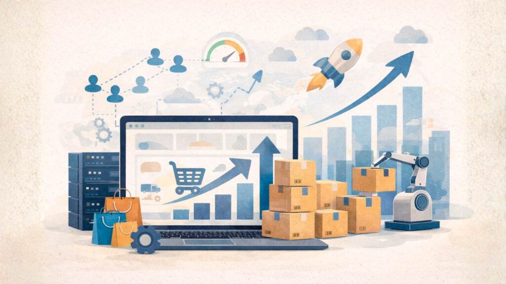 Por qué las plataformas ecommerce influyen en la escalabilidad de tu tienda online