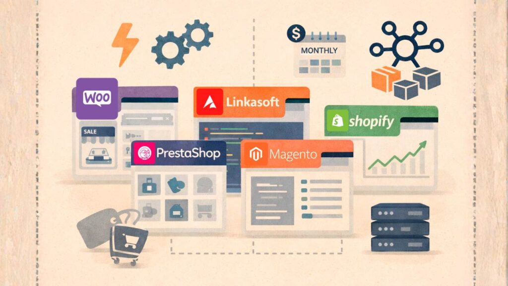 Qué diferencias existen entre las principales plataformas ecommerce del mercado